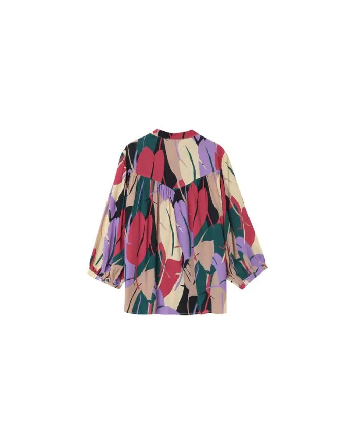 SHIRT MULTICO NYMPHEA Shop Grace and Mila Patterned Blouses