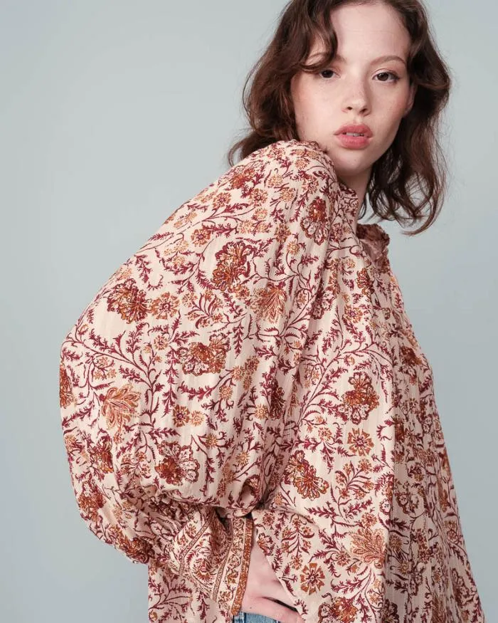 SHIRT SABLE NUNCAS Shop Grace and Mila Patterned Blouses