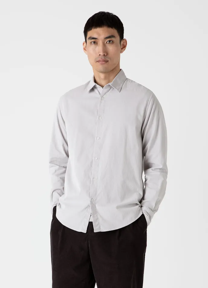 Shirts Fine Cord Shirt Putty ussunspel Men Shirts Fine Cord Shirt Putty ussunspel Men