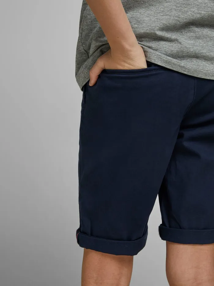 Shirts JACK and JONES Junior BOYS FORMAL SHORTS Blue Navy Blazer Cheap On Sale