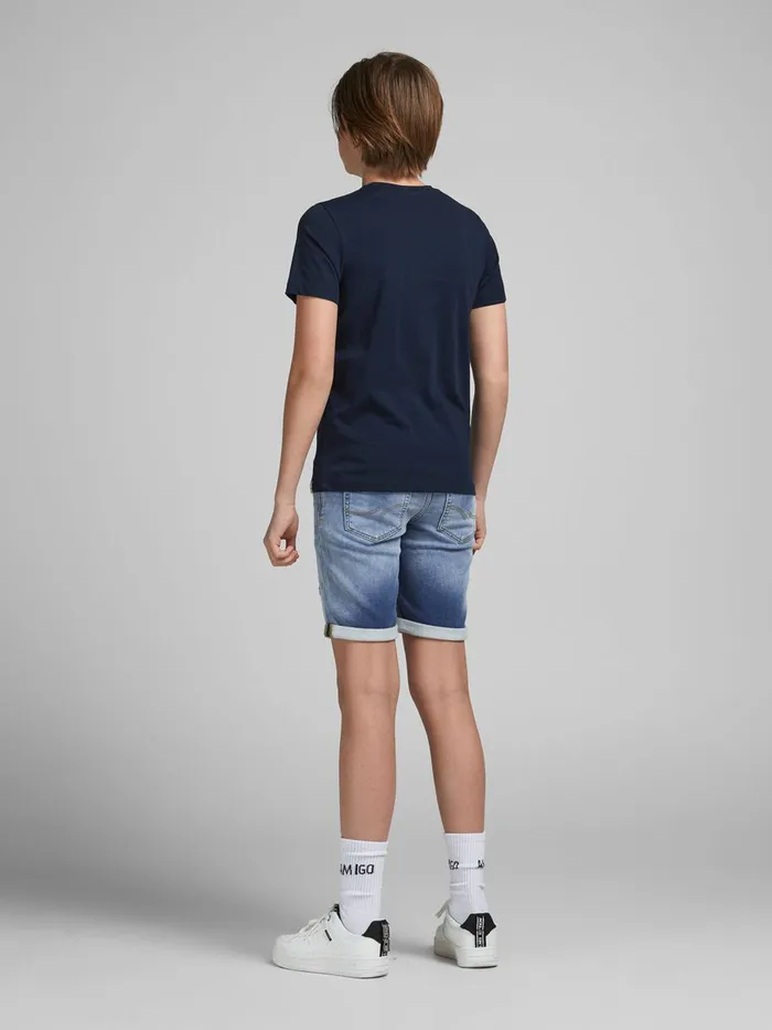 Shirts JACK and JONES Junior BOYS RICK ICON DENIM SHORTS Blue Blue Denim Online