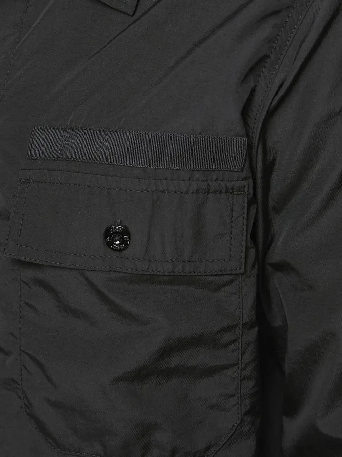Shirts JACK and JONES Mens WORKWEAR OVERSHIRT Black Black Online