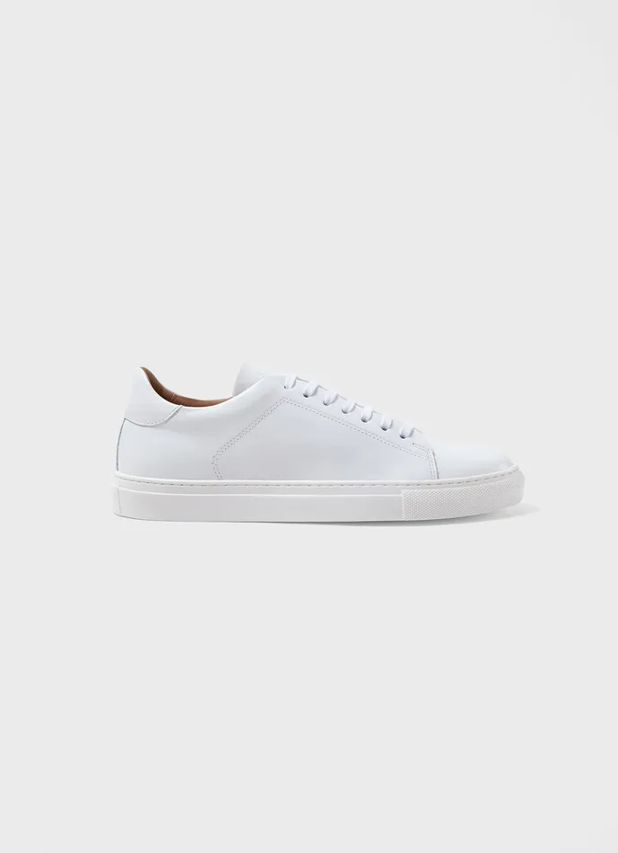 Shoes Leather Tennis Shoe White 8211 ussunspel Men