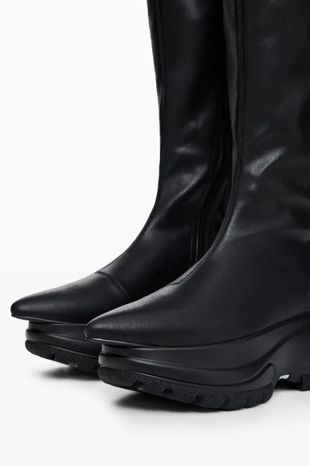 Shoes Women Desigual Maitrepierre High Boot Black