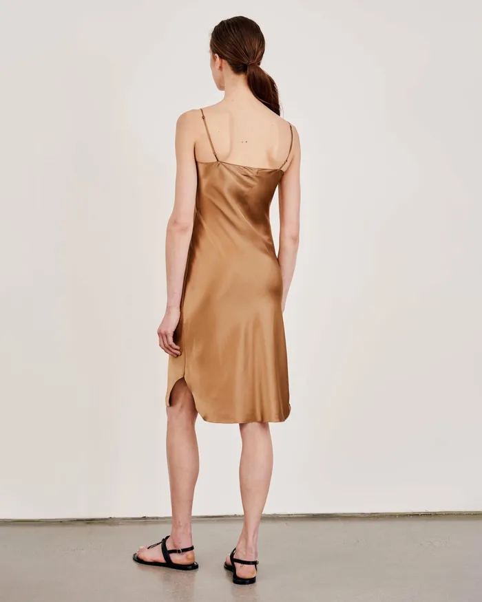 SHORT CAMI DRESS Ivory Women Nili Lotan Dresses and Skirts