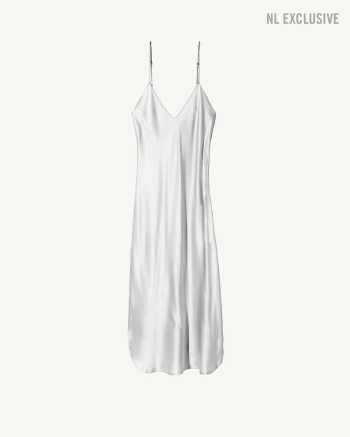 SHORT CAMI DRESS Ivory Women Nili Lotan Dresses and Skirts