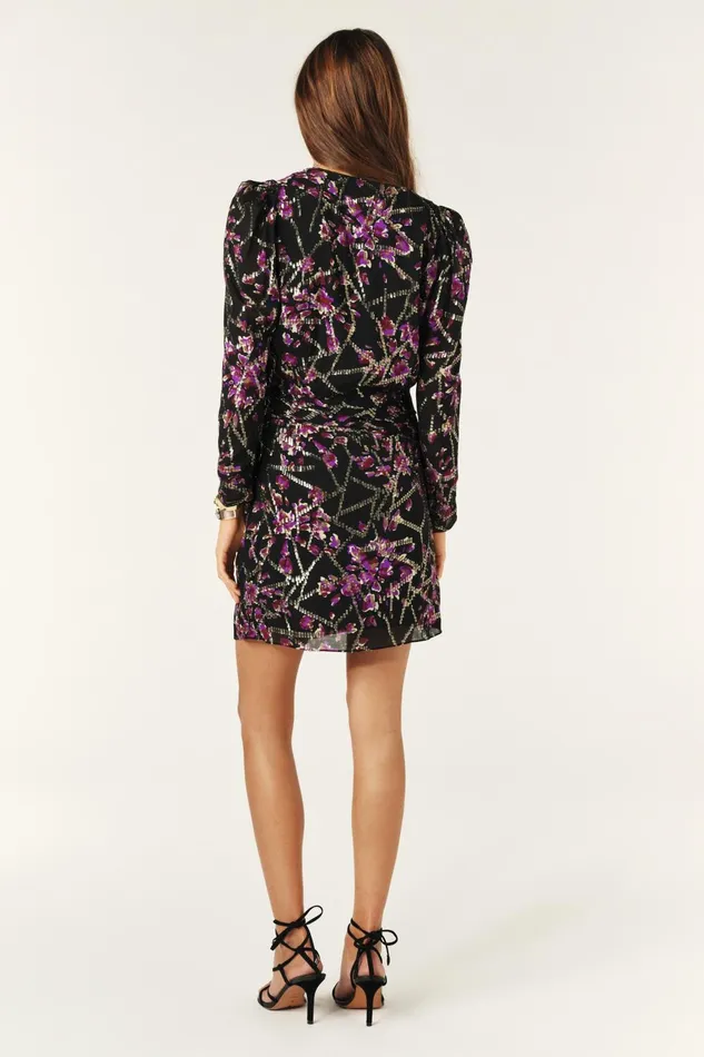 Short Dress Dola Black Women Baandsh Dresses