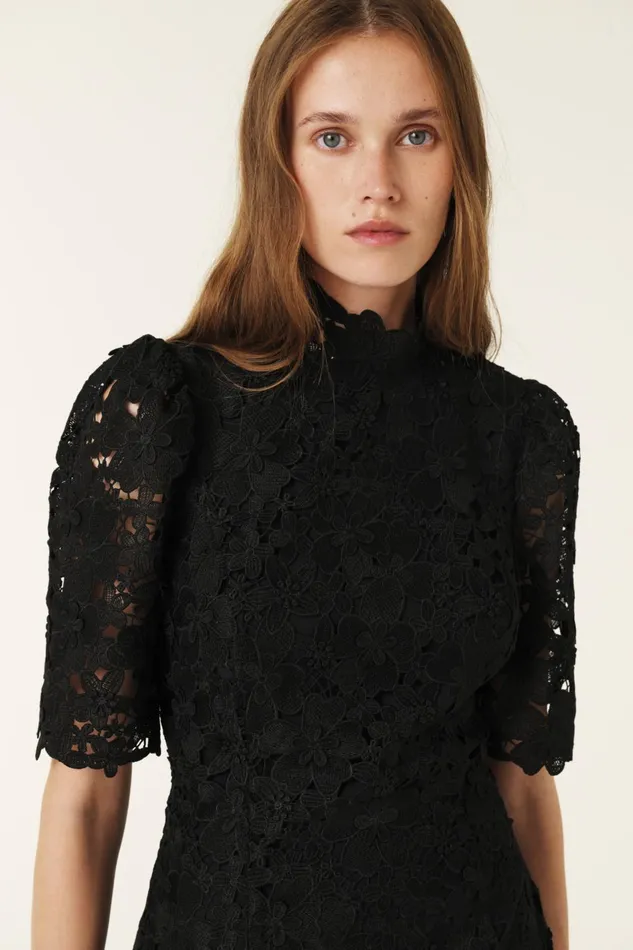 Short Dress Pavel Black Women Baandsh Dresses