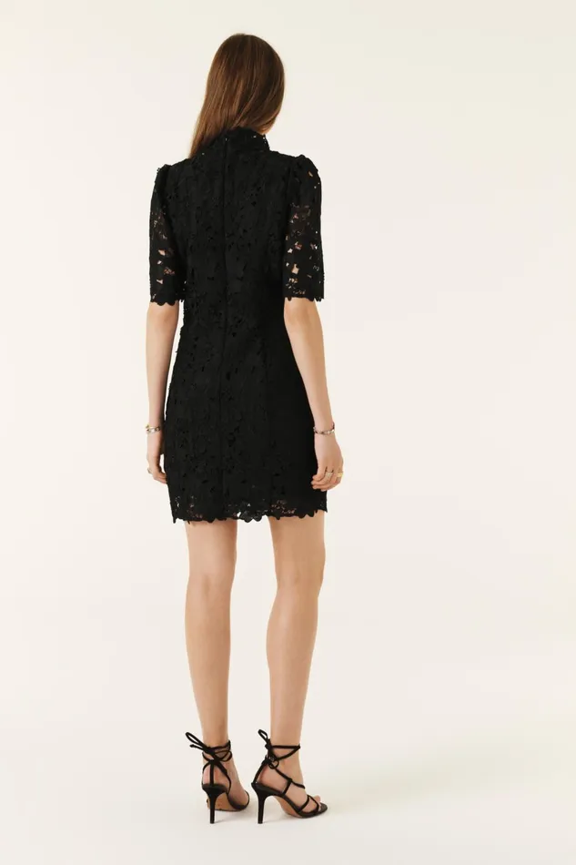 Short Dress Pavel Black Women Baandsh Dresses