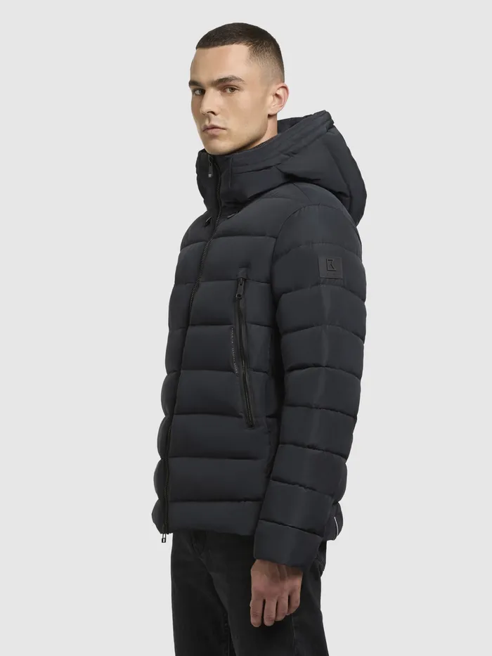 Short Jackets Men KHUJO Jacke WOU Dunkelblau Dunkelblau