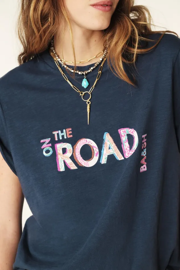 ShortSleeve Tee Shirt Mita OffWhite Women Baandsh TShirts and Tank Tops