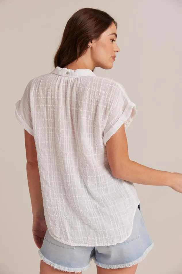 Short Sleeve Women Bella Dahl Cap Sleeve Button Down 8211 White Short Sleeve Women Bella Dahl Cap Sleeve Button Down 8211 White