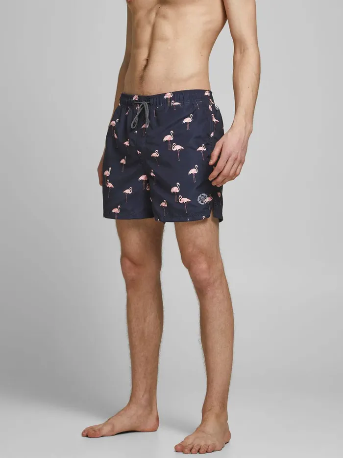 Shorts JACK and JONES Mens BALI AKM SAFARI SWIM SHORTS Blue Navy Blazer Online