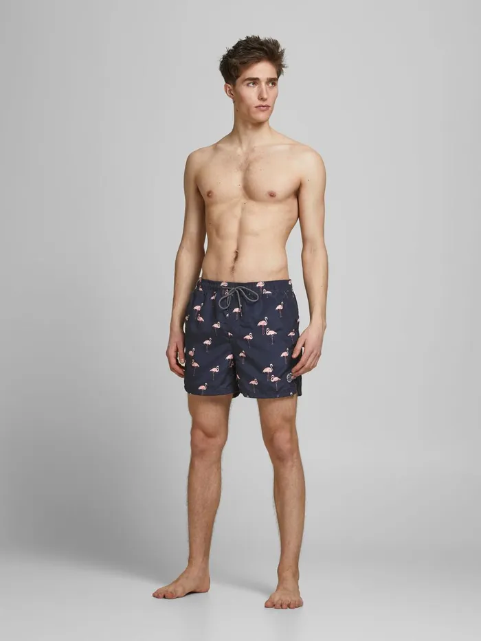 Shorts JACK and JONES Mens BALI AKM SAFARI SWIM SHORTS Blue Navy Blazer Online