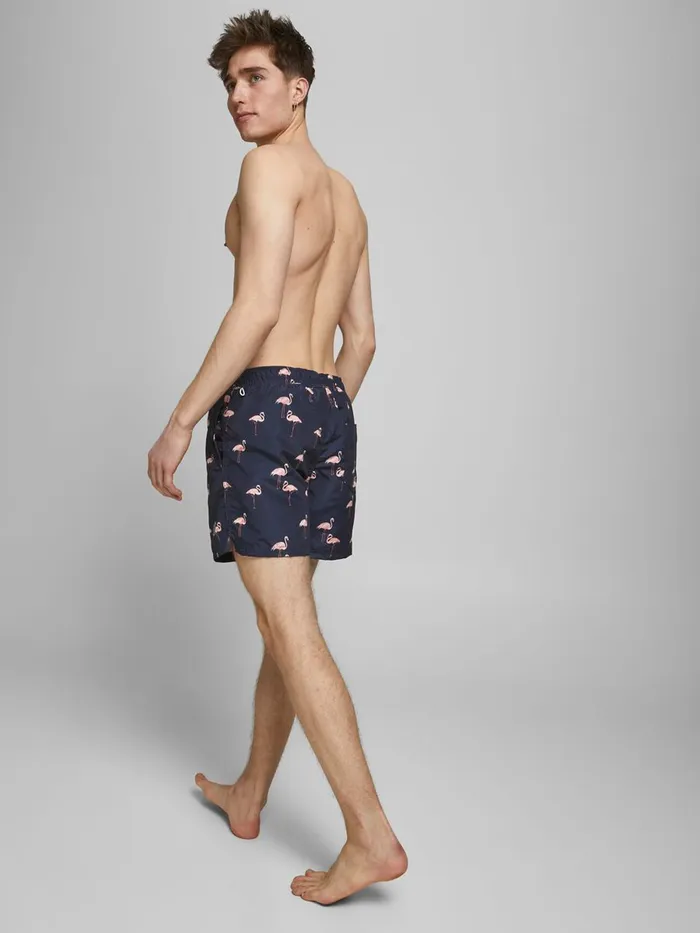 Shorts JACK and JONES Mens BALI AKM SAFARI SWIM SHORTS Blue Navy Blazer Online