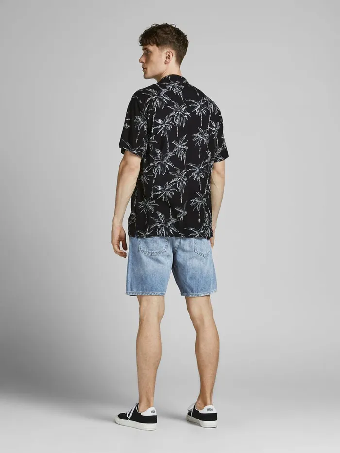 Shorts JACK and JONES Mens CHRIS ORIGINAL AM 244 DENIM SHORTS Blue Blue Denim Near Me