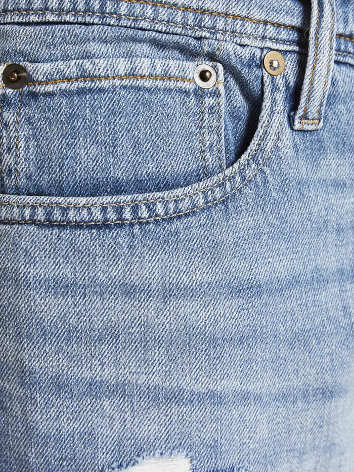 Shorts JACK and JONES Mens CHRIS ORIGINAL AM 244 DENIM SHORTS Blue Blue Denim Near Me