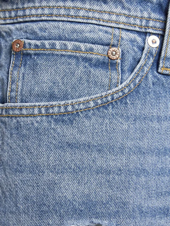 Shorts JACK and JONES Mens CHRIS ORIGINAL AM 764 DENIM SHORTS Blue Blue Denim Cheap On Sale