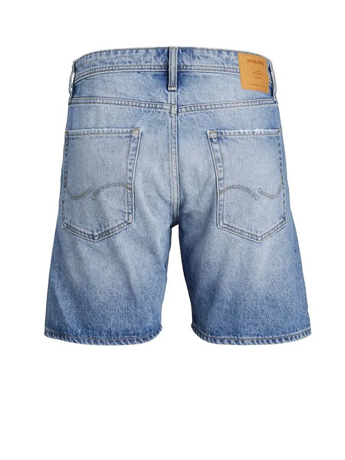 Shorts JACK and JONES Mens CHRIS ORIGINAL AM 764 DENIM SHORTS Blue Blue Denim Cheap On Sale