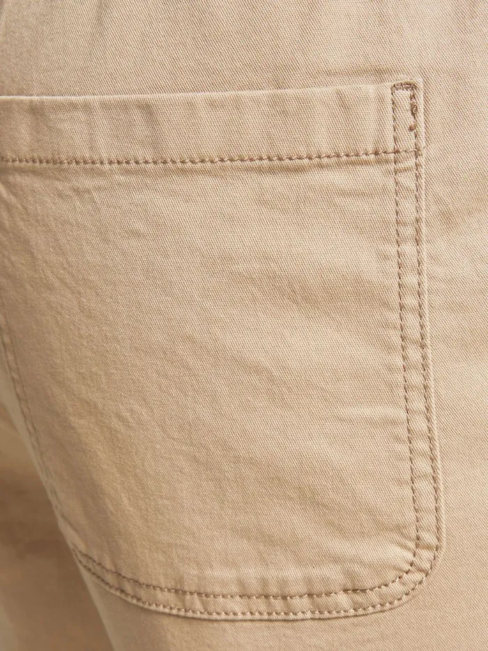 Shorts JACK and JONES Mens JOGGER SHORTS Beige White Pepper Casaul