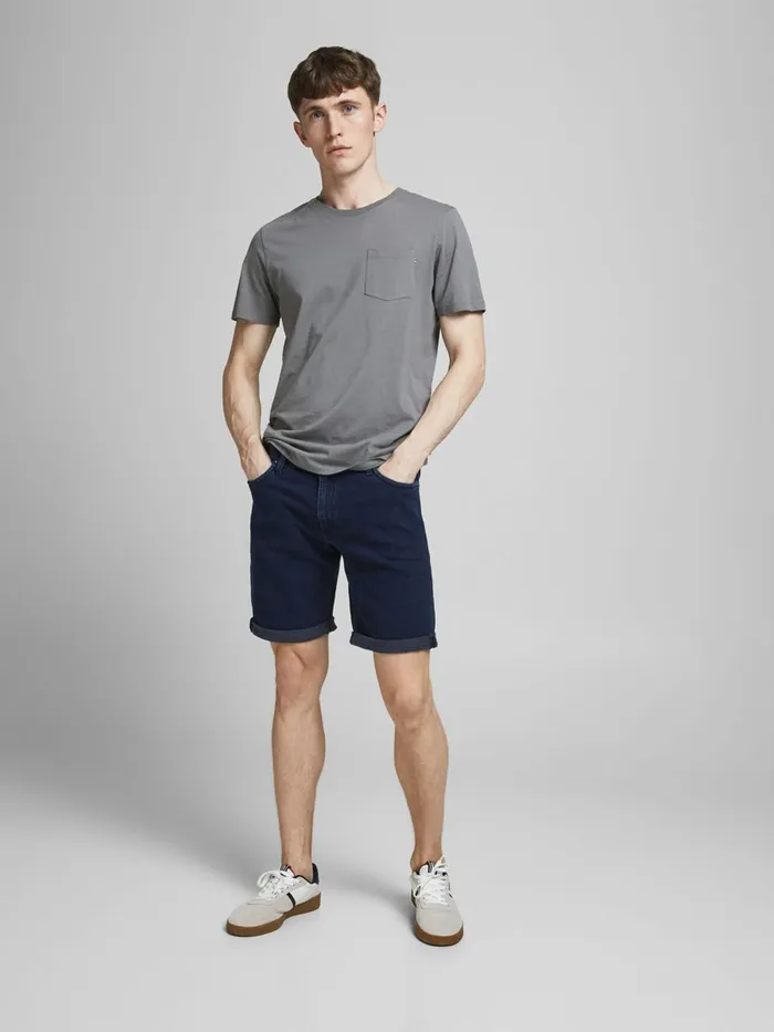 Shorts JACK and JONES Mens RICK FELIX AM 166 LID DENIM SHORTS Blue Blue Denim Gift Ideas