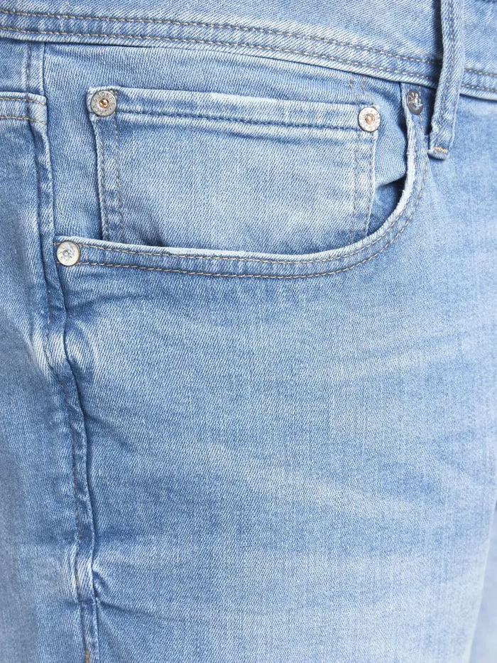 Shorts JACK and JONES Mens RICK ORIGINAL AGI 002 PLUS SIZE DENIM SHORTS Blue Blue Denim Gift for Friend