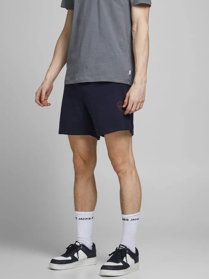 Shorts JACK and JONES Mens UNBRUSHED LOOPBACK SWEAT SHORTS Blue Navy Blazer For Sale Shorts JACK and JONES Mens UNBRUSHED LOOPBACK SWEAT SHORTS Blue Navy Blazer For Sale