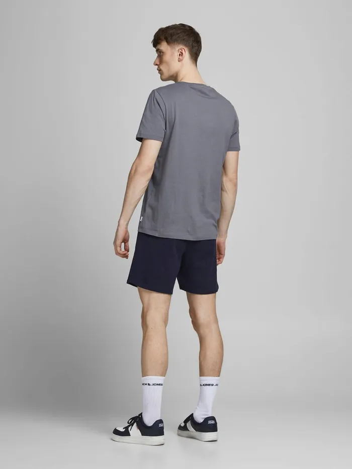 Shorts JACK and JONES Mens UNBRUSHED LOOPBACK SWEAT SHORTS Blue Navy Blazer For Sale