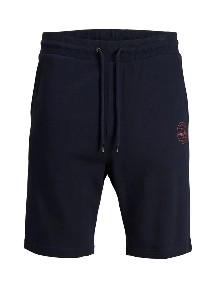 Shorts JACK and JONES Mens UNBRUSHED LOOPBACK SWEAT SHORTS Blue Navy Blazer For Sale