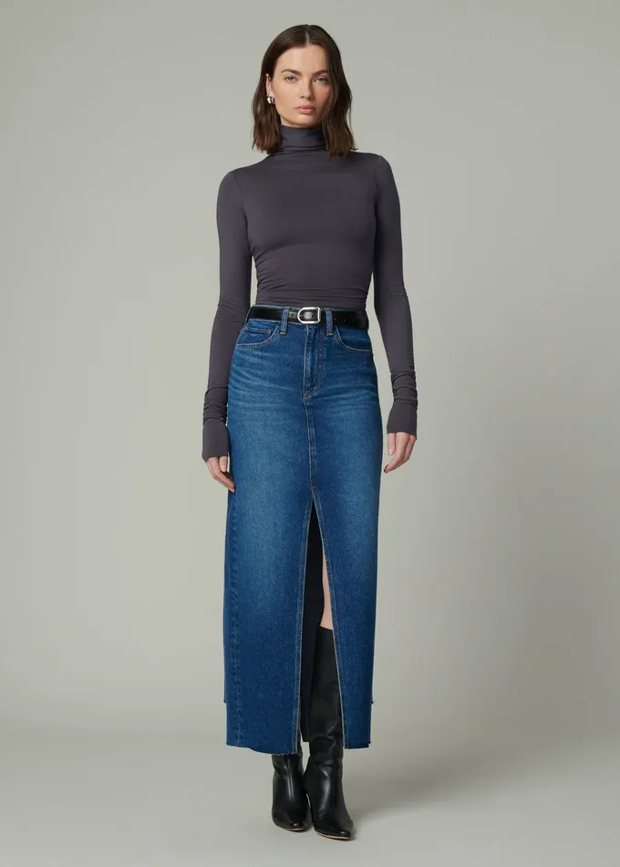 Shorts Skirts Women THE EVA MAXI SKIRT Number One Joe8217s Jeans