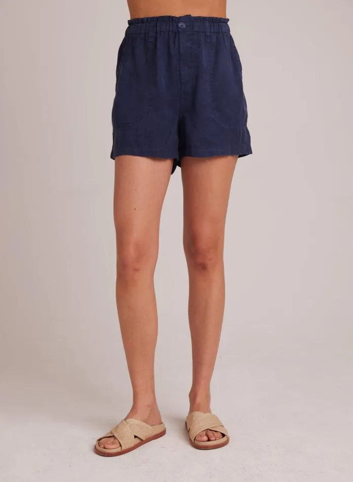 Shorts Women Bella Dahl Callie Ruffle Short 8211 Brazilian Navy Shorts Women Bella Dahl Callie Ruffle Short 8211 Brazilian Navy