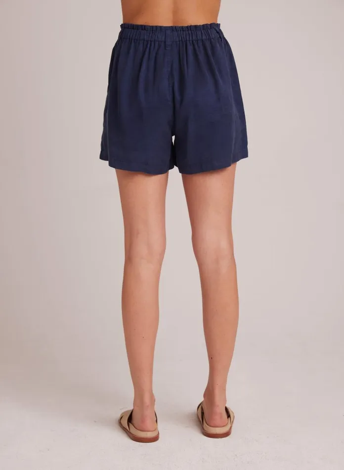 Shorts Women Bella Dahl Callie Ruffle Short 8211 Brazilian Navy Shorts Women Bella Dahl Callie Ruffle Short 8211 Brazilian Navy