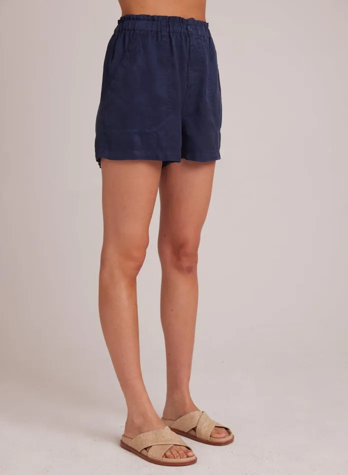 Shorts Women Bella Dahl Callie Ruffle Short 8211 Brazilian Navy Shorts Women Bella Dahl Callie Ruffle Short 8211 Brazilian Navy