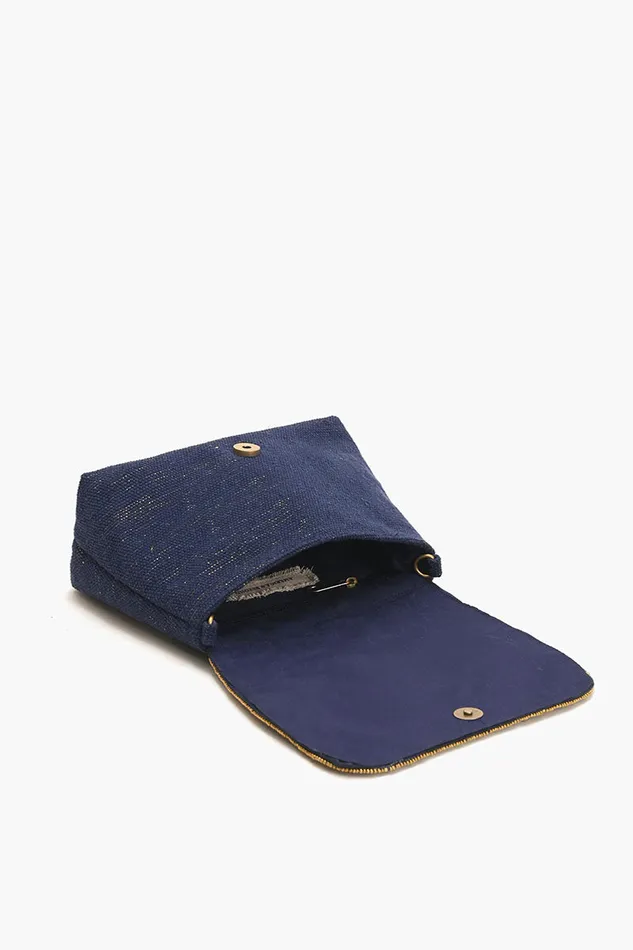 Shoulder Bags America and Beyond Women Go Boho Blue Clutch