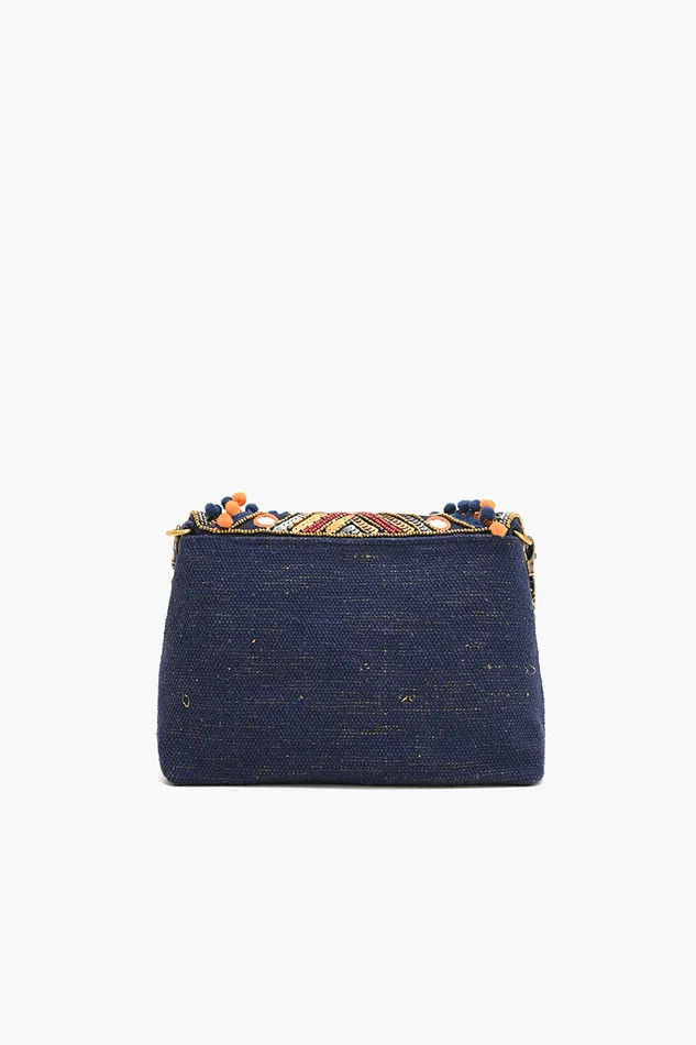 Shoulder Bags America and Beyond Women Go Boho Blue Clutch