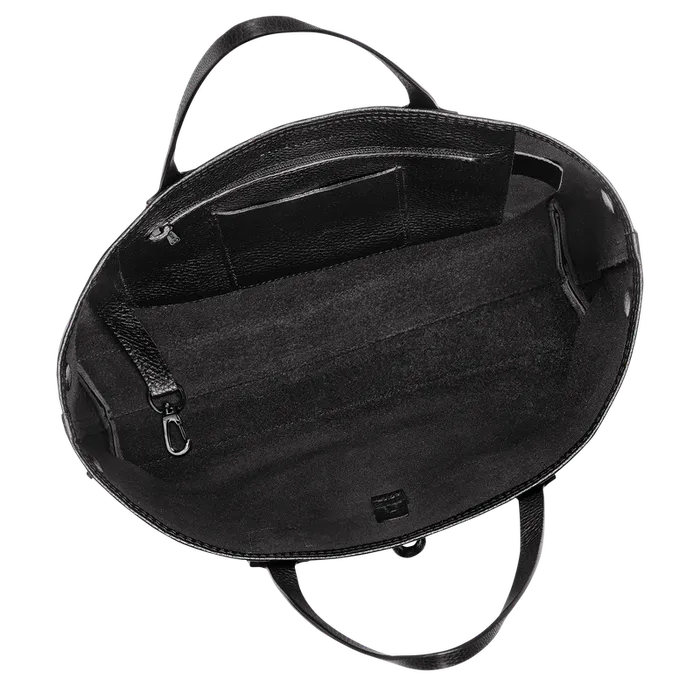 Shoulder bags Women Longchamp Le Roseau Essential M Tote bag Black Shoulder bags Women Longchamp Le Roseau Essential M Tote bag Black