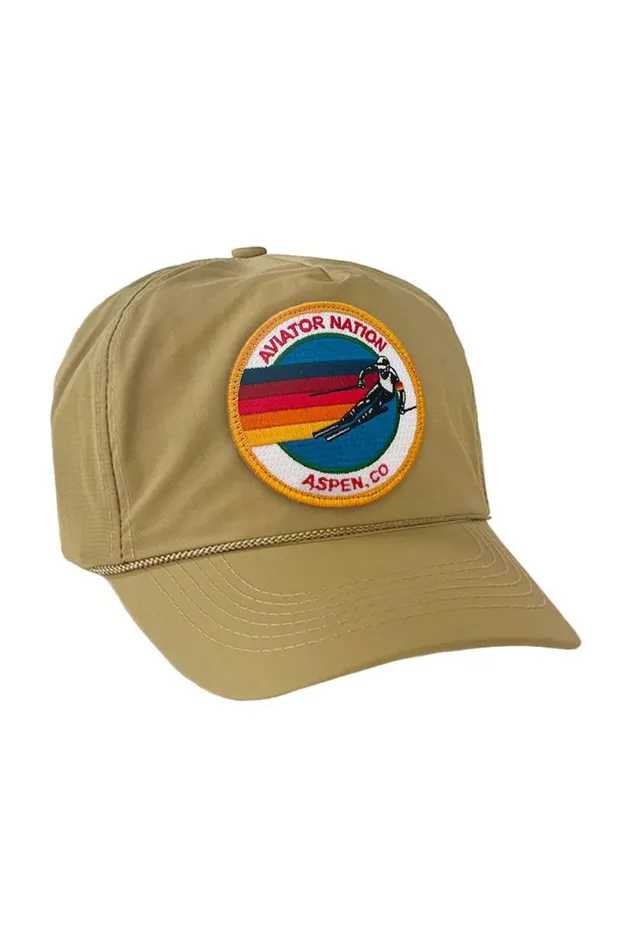 Signature Aspen Vintage Nylon Trucker Hat WomenMen Aviator Nation Trucker Hats