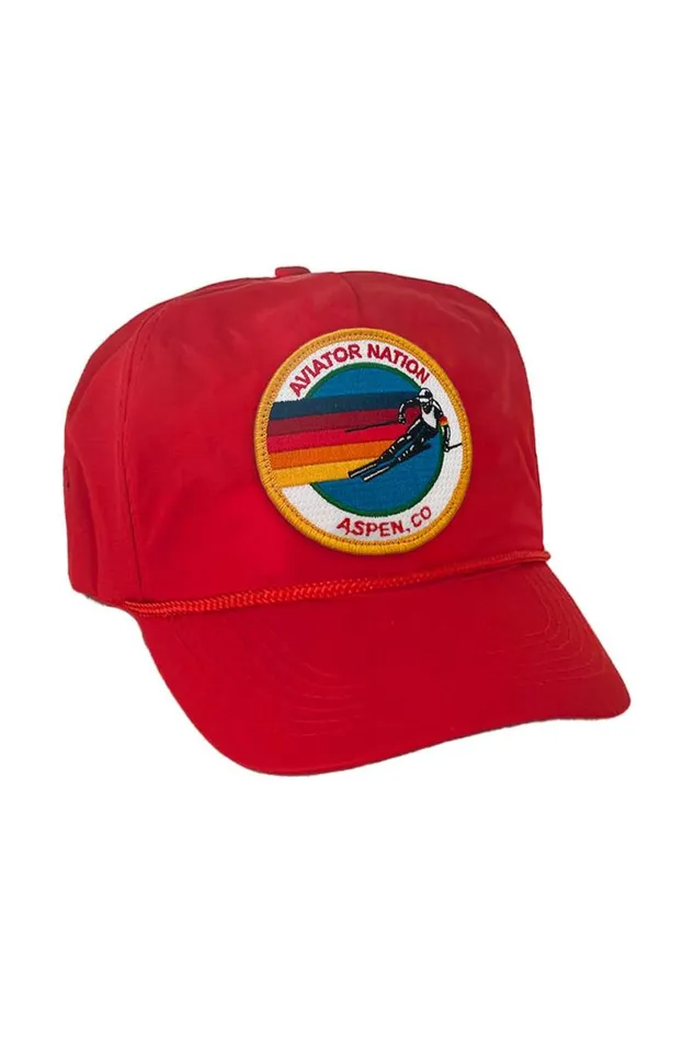 Signature Aspen Vintage Nylon Trucker Hat WomenMen Aviator Nation Trucker Hats
