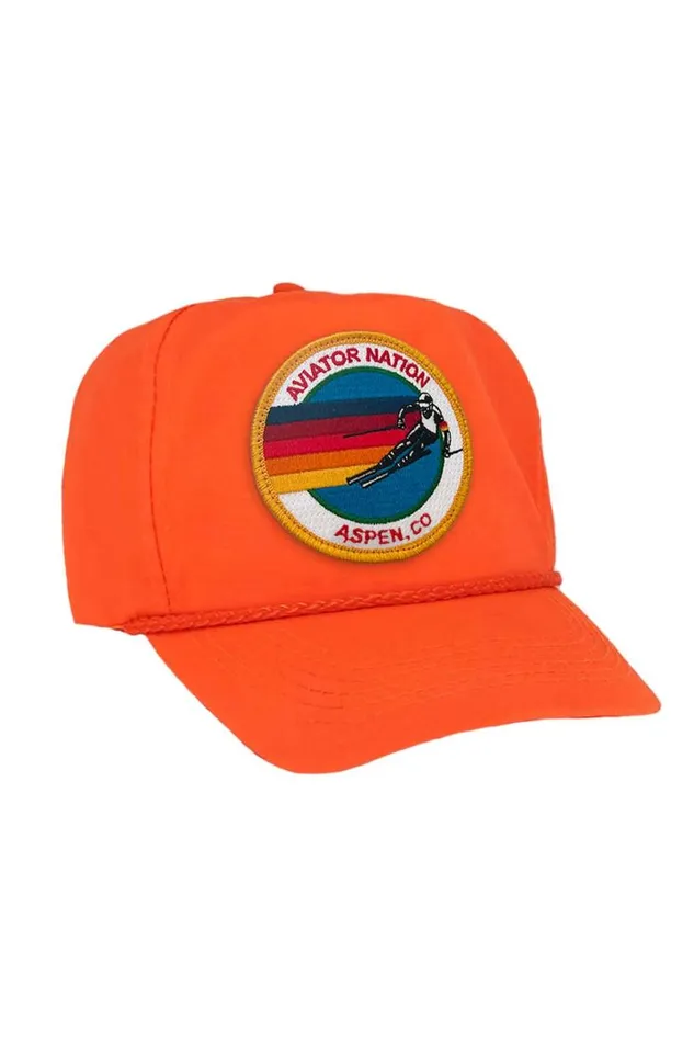 Signature Aspen Vintage Nylon Trucker Hat WomenMen Aviator Nation Trucker Hats