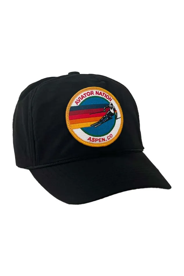 Signature Aspen Vintage Nylon Trucker Hat WomenMen Aviator Nation Trucker Hats