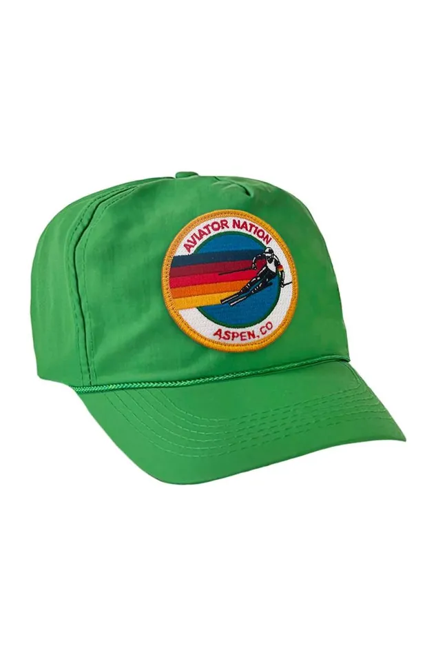 Signature Aspen Vintage Nylon Trucker Hat WomenMen Aviator Nation Trucker Hats