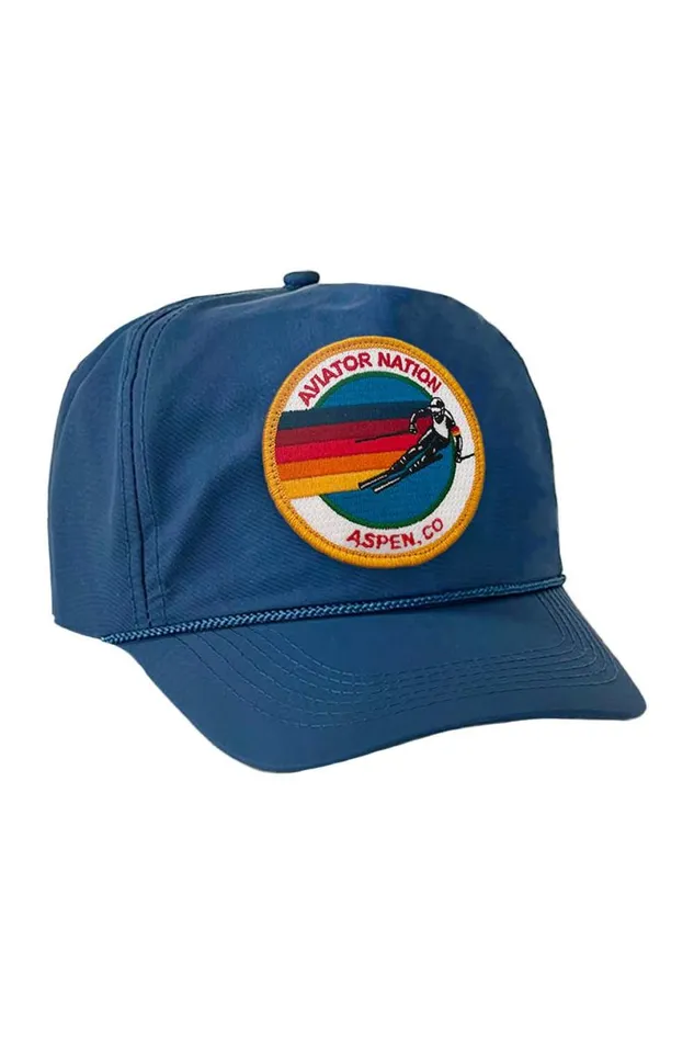 Signature Aspen Vintage Nylon Trucker Hat WomenMen Aviator Nation Trucker Hats