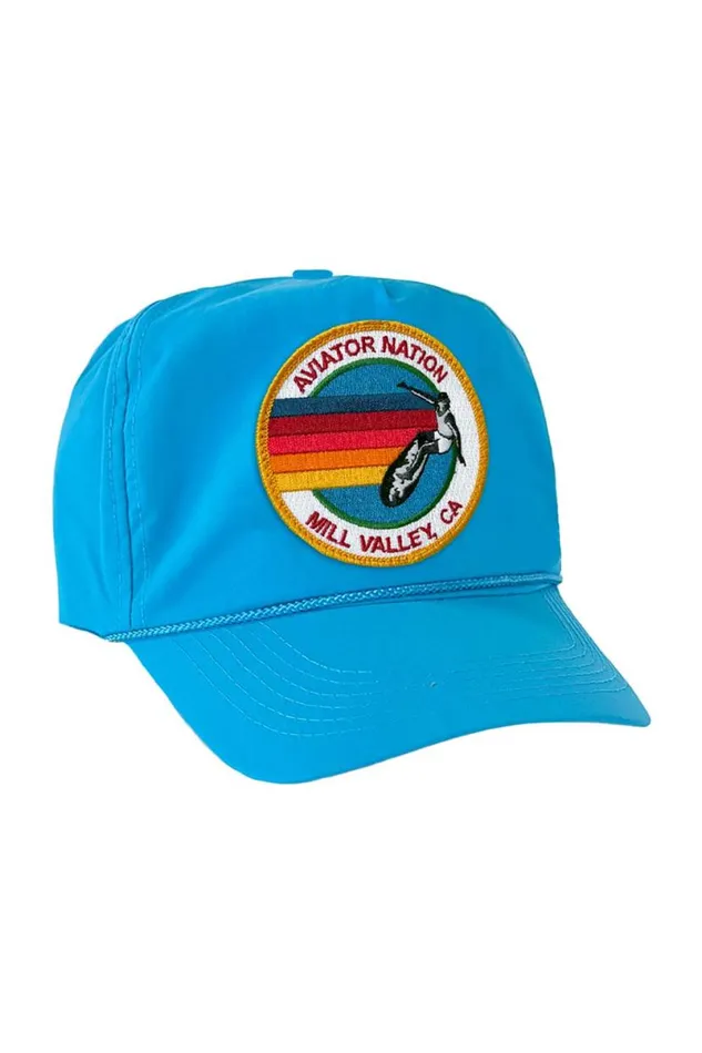 Signature Mill Valley Vintage Nylon Trucker Hat WomenMen Aviator Nation Trucker Hats