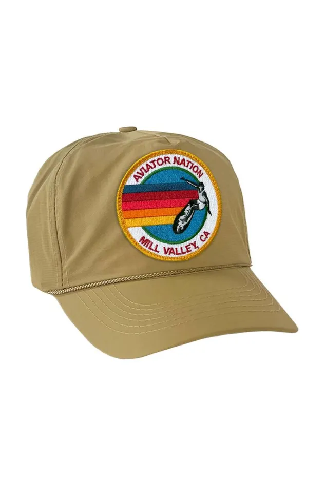 Signature Mill Valley Vintage Nylon Trucker Hat WomenMen Aviator Nation Trucker Hats
