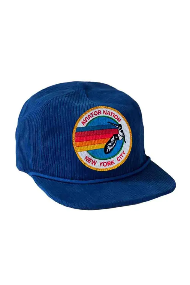 Signature New York City 8211 Vintage Corduroy Trucker WomenMen Aviator Nation Trucker Hats