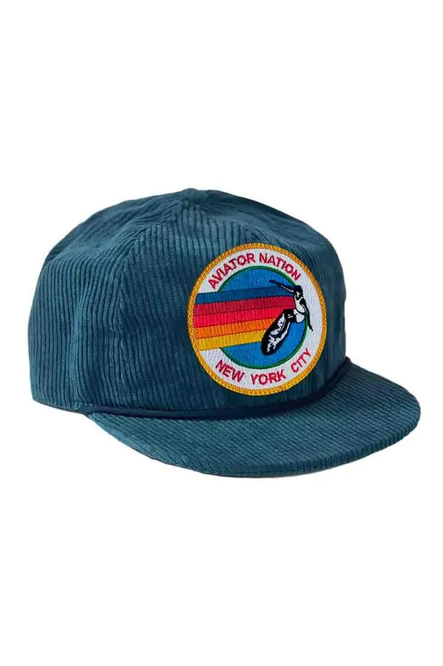 Signature New York City 8211 Vintage Corduroy Trucker WomenMen Aviator Nation Trucker Hats