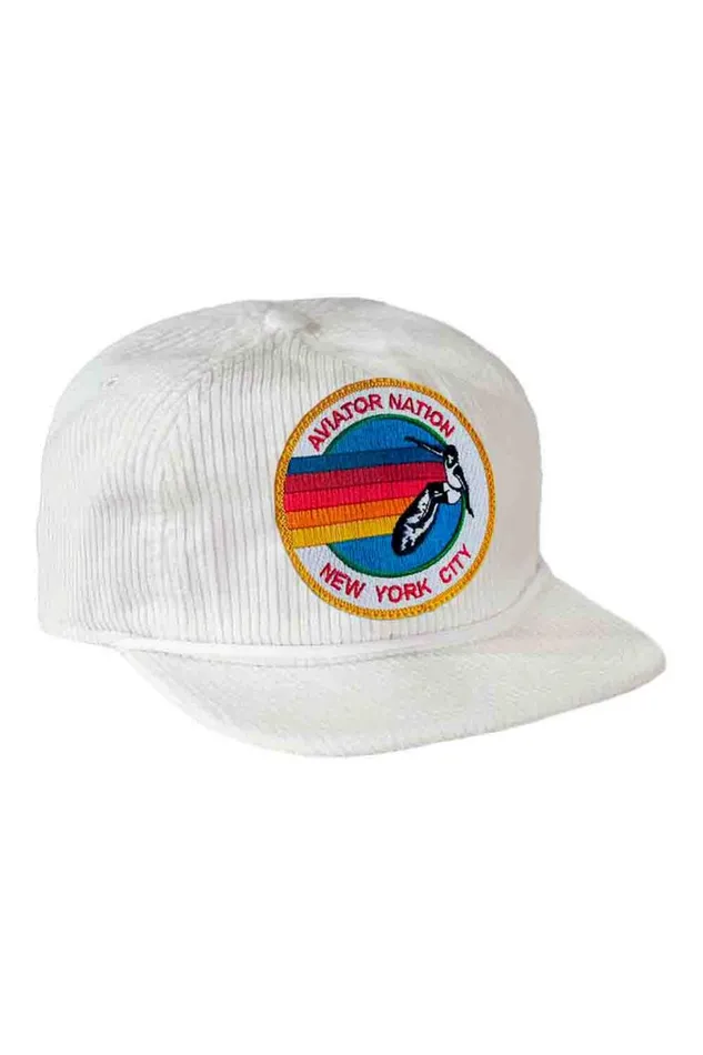 Signature New York City 8211 Vintage Corduroy Trucker WomenMen Aviator Nation Trucker Hats