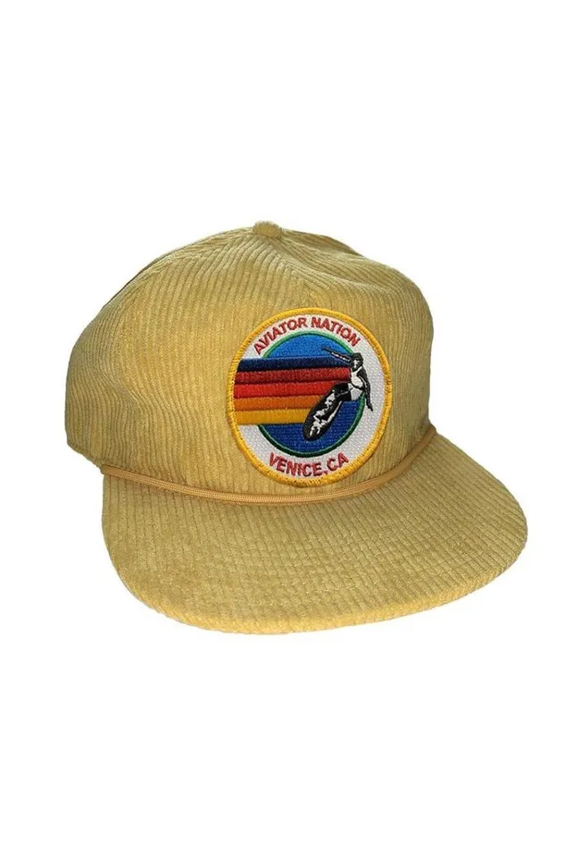 Signature Venice 8211 Vintage Corduroy Trucker Hat WomenMen Aviator Nation Trucker Hats
