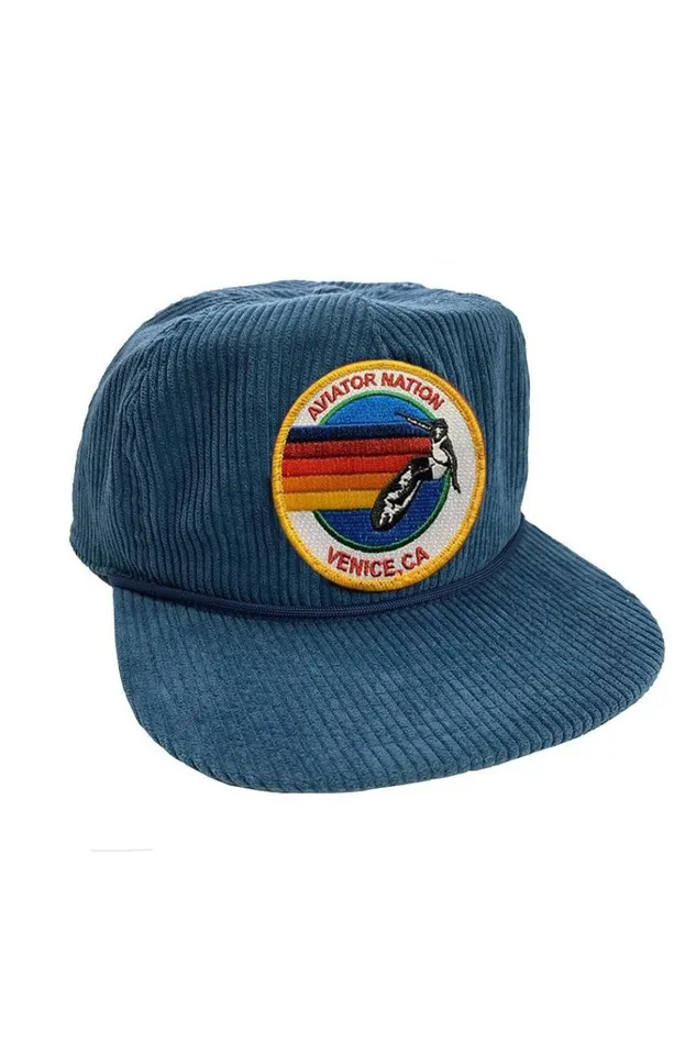 Signature Venice 8211 Vintage Corduroy Trucker Hat WomenMen Aviator Nation Trucker Hats