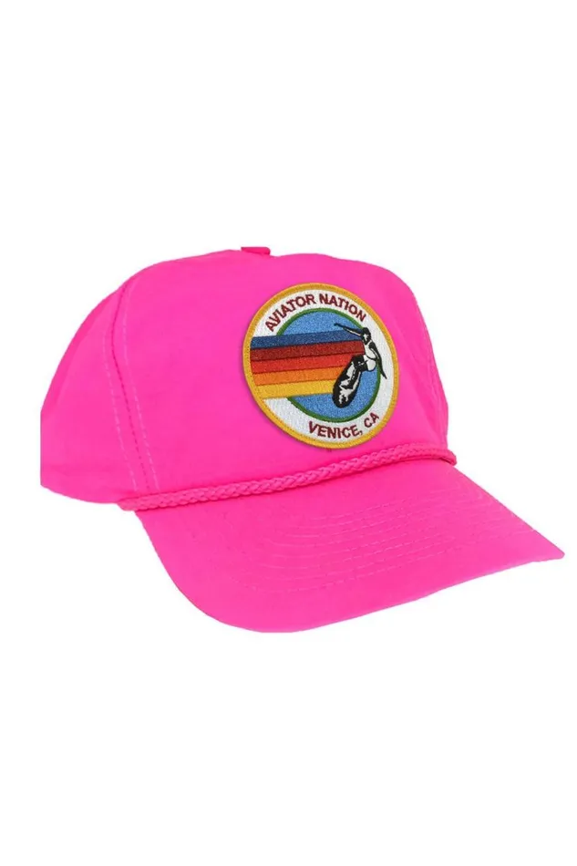 Signature Venice Vintage Nylon Trucker Hat WomenMen Aviator Nation Trucker Hats Signature Venice Vintage Nylon Trucker Hat WomenMen Aviator Nation Trucker Hats